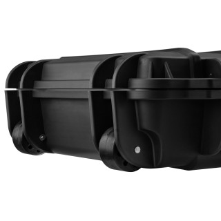 MALLETTE 103X33X15 WATERPROOF NOIRE ARMES MOUSSE PREDECOUPEE