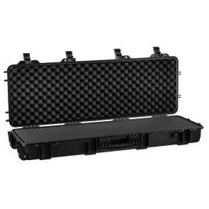 MALLETTE 103X33X15 WATERPROOF NOIRE ARMES MOUSSE PREDECOUPEE