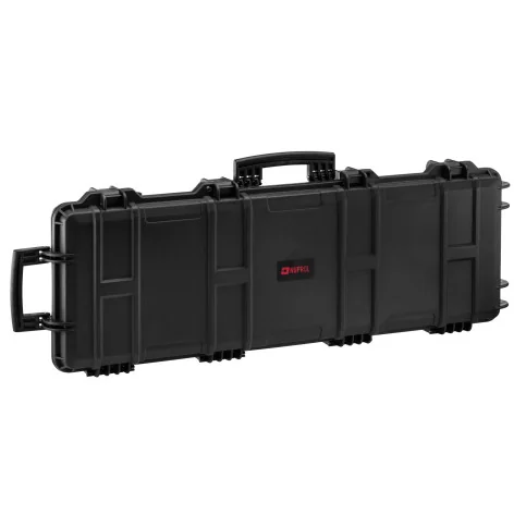 MALLETTE 103X33X15 WATERPROOF NOIRE ARMES MOUSSE PREDECOUPEE