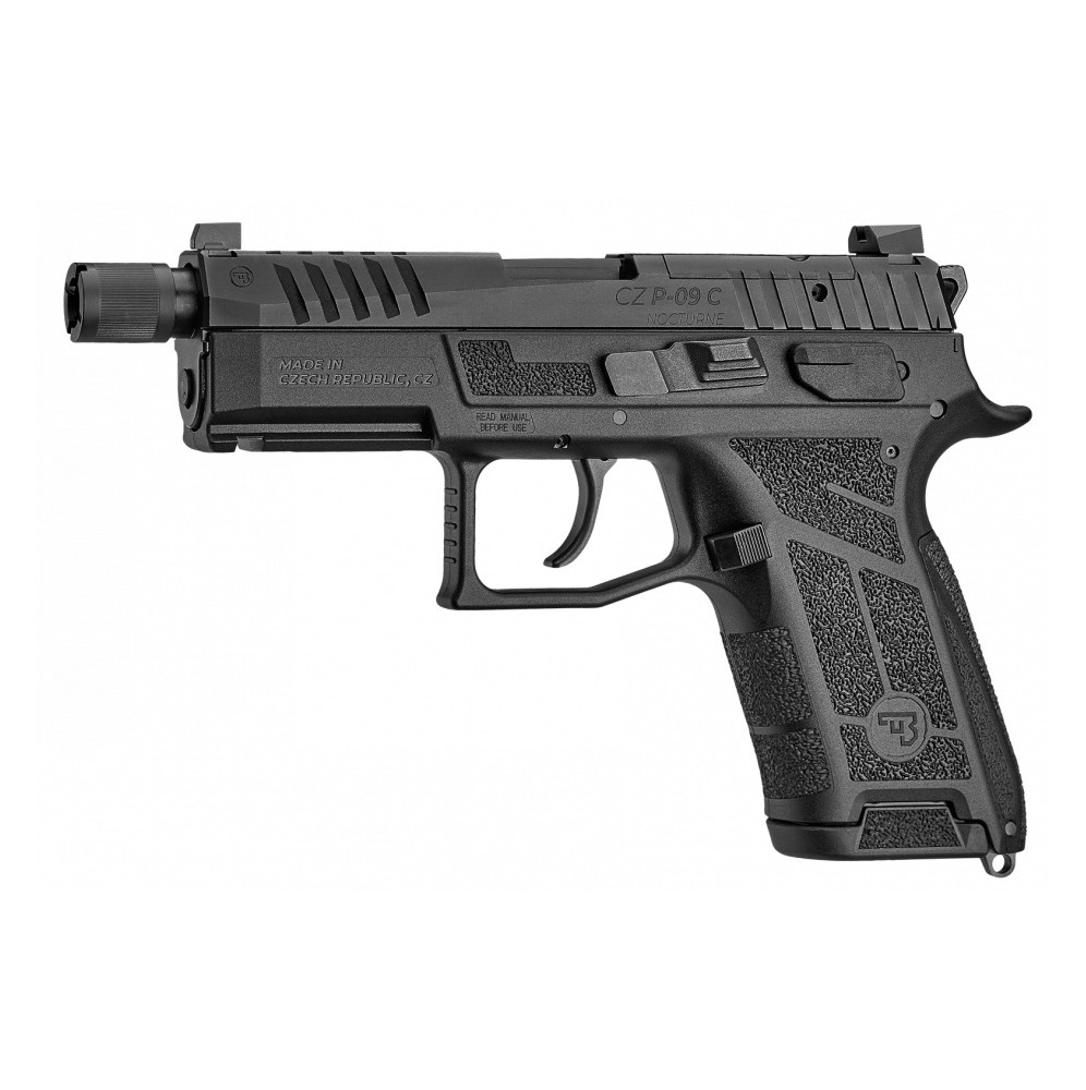 PISTOLET CZ P09C NOCTURNE 15 COUPS CAL.9X19