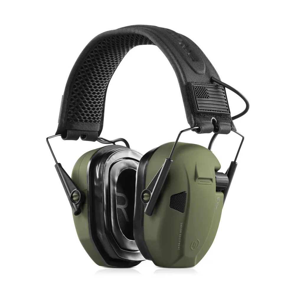SAVIOR CASQUE ANTIBRUIT ELECTRONIQUES OD GREEN