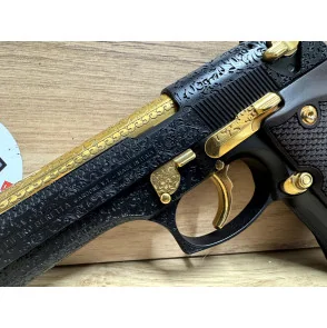 PISTOLET BERETTA 92F 9x19 CUSTOM OR ENGRAVING
