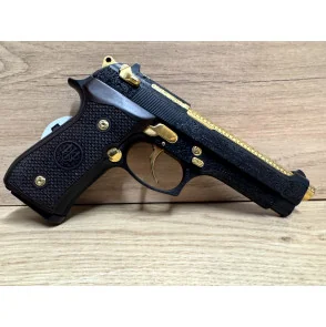 PISTOLET BERETTA 92F 9x19 CUSTOM OR ENGRAVING