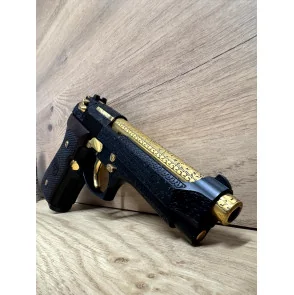 PISTOLET BERETTA 92F 9x19 CUSTOM OR ENGRAVING