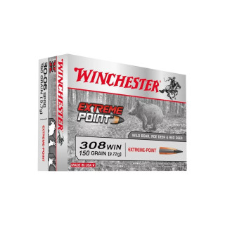 MUNITIONS WINCHESTER 308win EXTREME POINT 150g X20