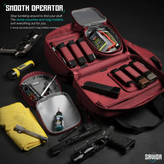 SAVIOR MINI RANGE BAG RED