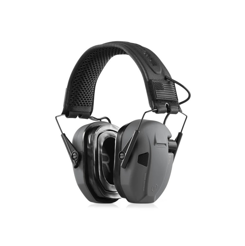 SAVIOR CASQUE ANTIBRUIT ELECTRONIQUES GRIS