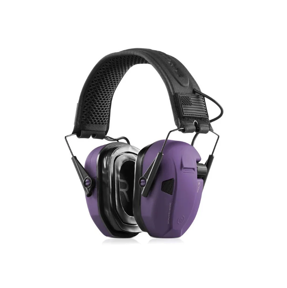 SAVIOR CASQUE ANTIBRUIT ELECTRONIQUES VIOLET