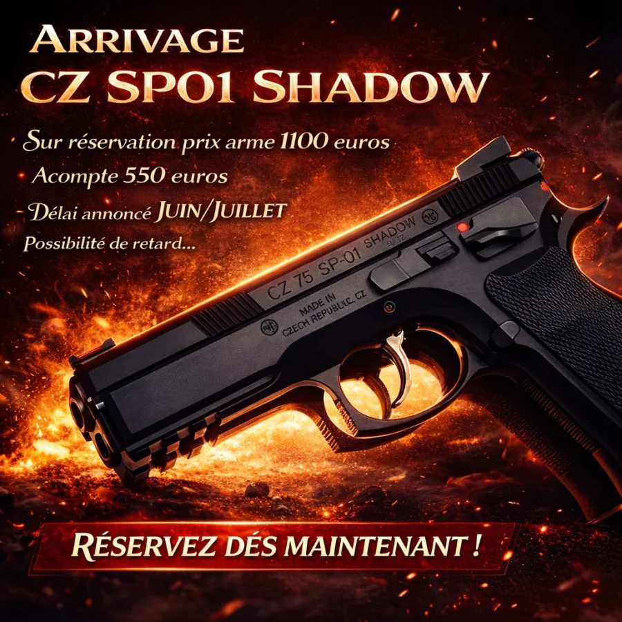 PISTOLET CZ 75 SP01 SHADOW...