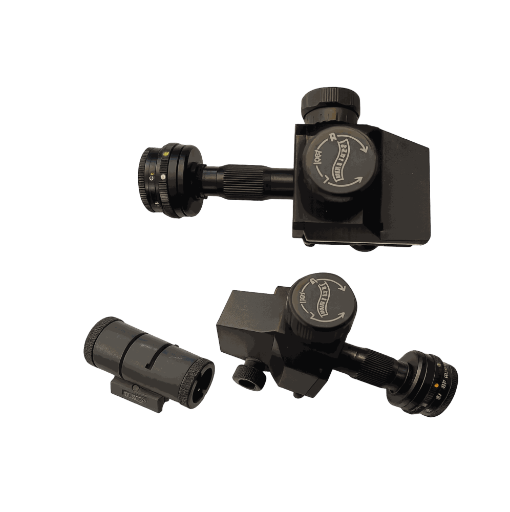 DIOPTRE TBE WALTHER + GUIDON TUNEL + IRIS COULEUR 0.6 / .5