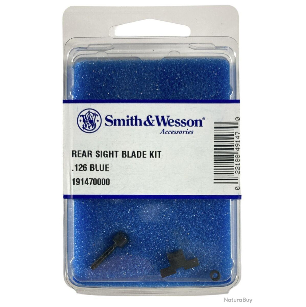 KIT FEUILLET DE HAUSSE SMITH ET WESSON .126 SANS LISERAI