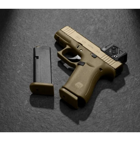PISTOLET GLOCK 43X COYOTE A-CUT COMBO AIMPOINT COA acut