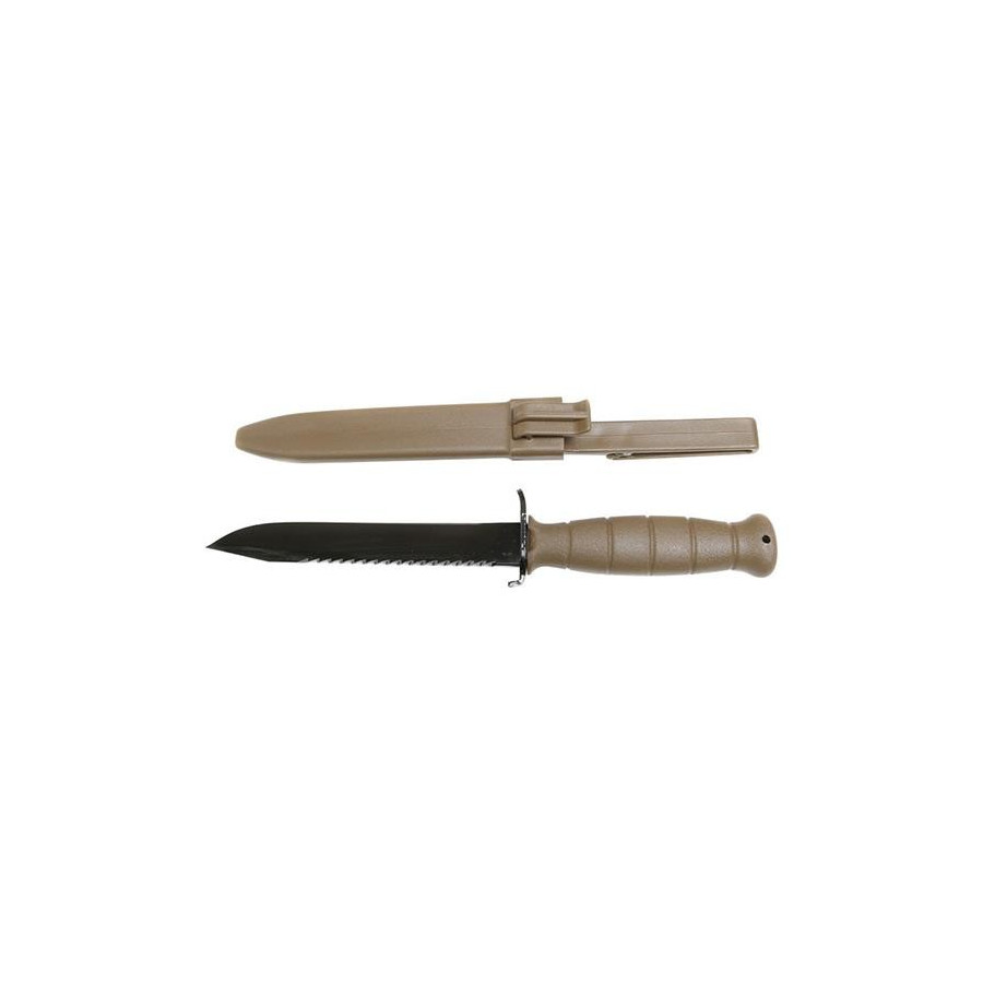 COUTEAU GLOCK FDE AVEC SCIE