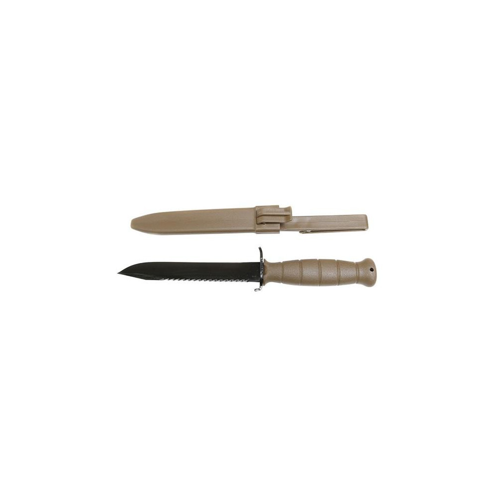 COUTEAU GLOCK FDE AVEC SCIE