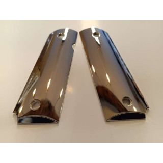 PLAQUETTE GRIP 1911 CUSTOM CHROME