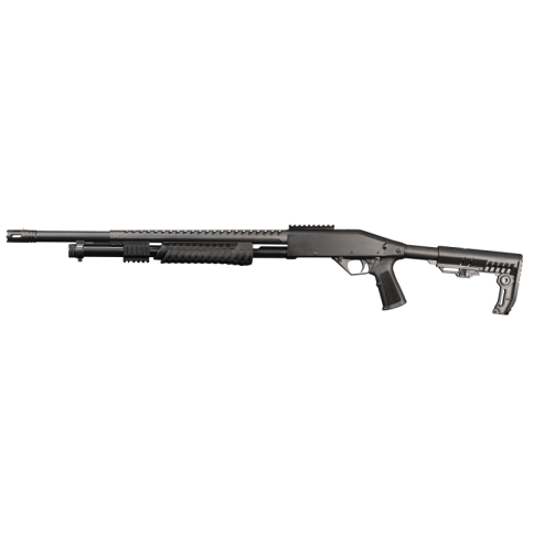 005328 : FUSIL A POMPE ROSSI SR-12 TACTICAL C12 BLACK sr12