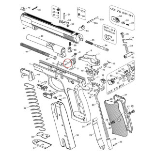 EEMANN TECH COMPETITION TRIGGER PIN FOR CZ