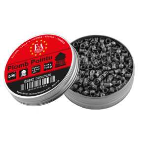 PLOMBS EUROP-ARM A TETE POINTUE CAL 4.5 MM