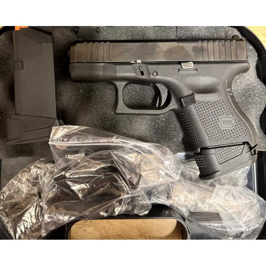 PISTOLET GLOCK 26 GEN 5 CALIBRE 9X19