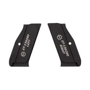 POIGNEES EN PLASTIQUE CRANTEES 3D EEMANN TECH POUR CZ SHADOW 1/2