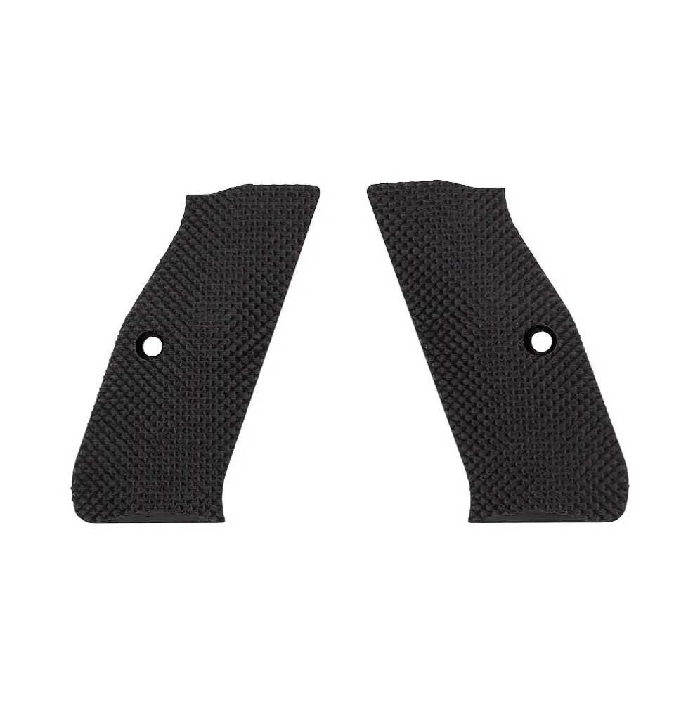 POIGNEES EN PLASTIQUE CRANTEES 3D EEMANN TECH POUR CZ SHADOW 1/2