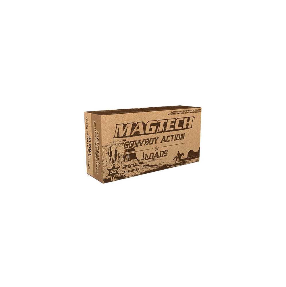 CARTOUCHES MAGTECH COWBOY ACTION 45 COLT 200GR LFN