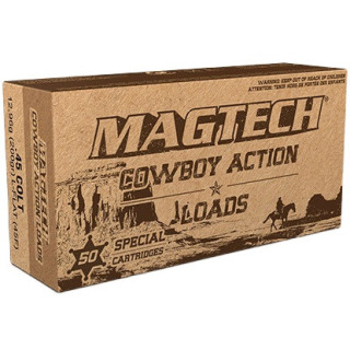CARTOUCHES MAGTECH COWBOY ACTION 45 COLT 200GR LFN