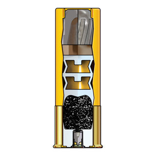 MUNITION SLUG SUPER-X RIFLED H.P CAL 20-70 21G X5 superx 2070