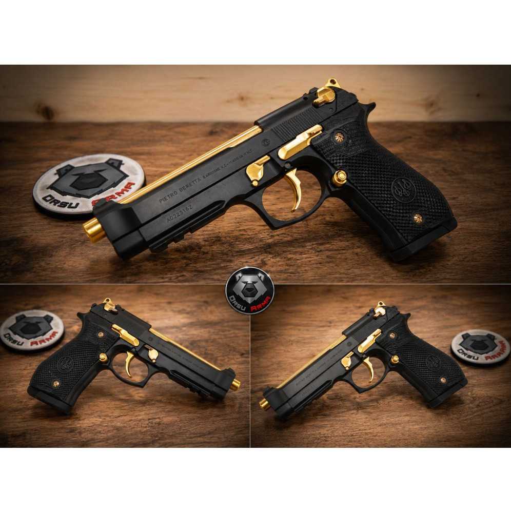 ATELIER // PLACAGE OR 24CT ARME DE POING COMPLETE