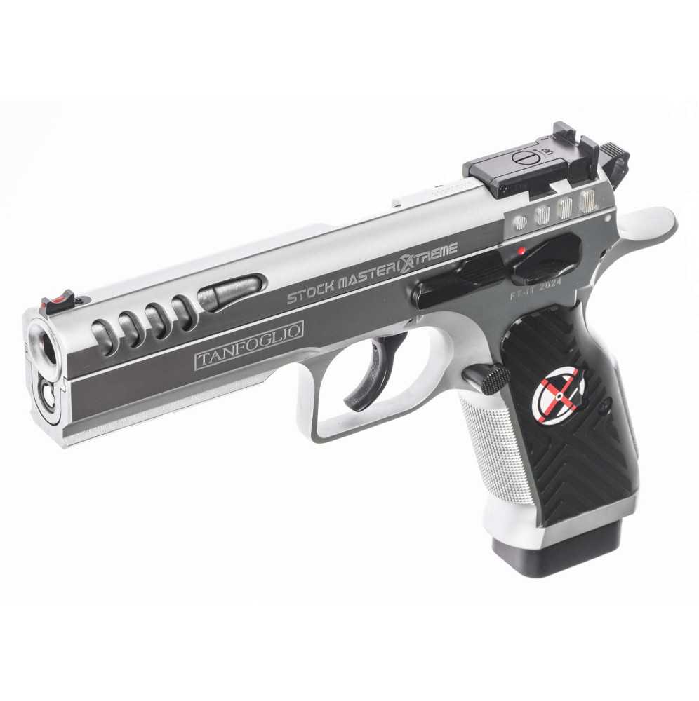 PISTOLET TANFOGLIO STOCK MASTER XTREME 9X19 CHROME