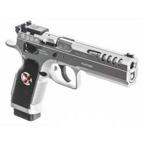 PISTOLET TANFOGLIO STOCK MASTER XTREME 9X19 CHROME
