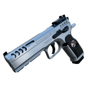 PISTOLET TANFOGLIO STOCK MASTER XTREME OPTIC 9X19 CHROME
