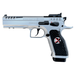 PISTOLET TANFOGLIO STOCK MASTER XTREME OPTIC 9X19 CHROME