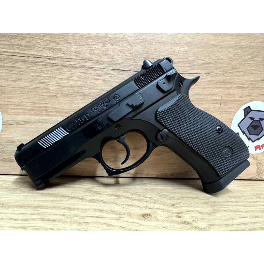 PISTOLET CZ 75 DAO CALIBRE 9X19