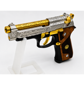 PISTOLET BERETTA 92F 9x19 CUSTOM OR ENGRAVING