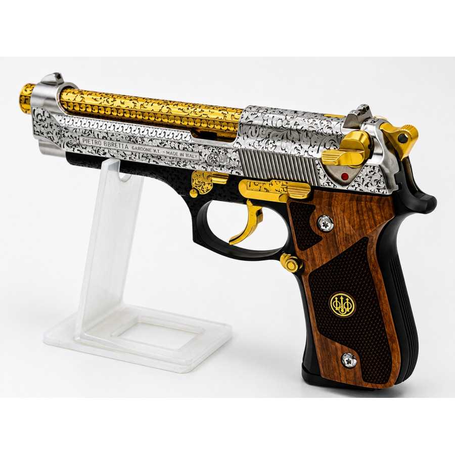 PISTOLET BERETTA 92F 9x19 CUSTOM OR ENGRAVING