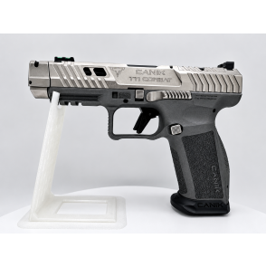 PISTOLET CANIK TTI COMBAT TARAN TACTICAL INNOVATIONS 9X19 CUSTOM CUSTOM SILVER