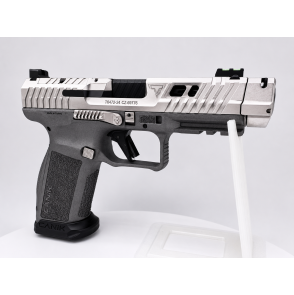 PISTOLET CANIK TTI COMBAT TARAN TACTICAL INNOVATIONS 9X19 CUSTOM CUSTOM SILVER
