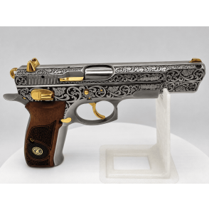 PISTOLET CZ 75B FULL ENGRAVING OR 24 CT