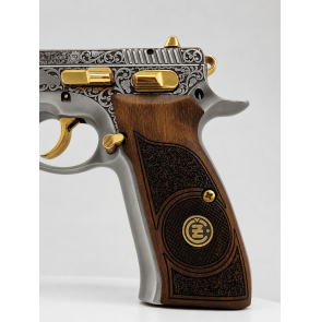 PISTOLET CZ 75B FULL ENGRAVING OR 24 CT