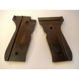 PLAQUETTE BOIS BERETTA 92FS ECAILLE TBE