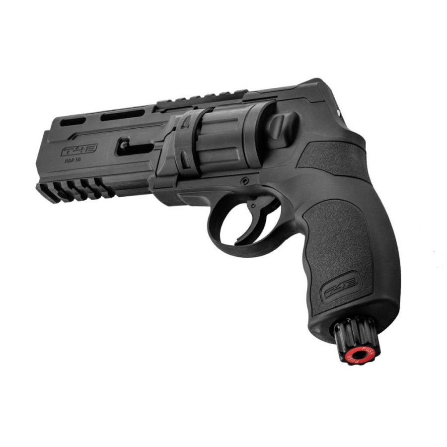 PACK Revolver CO2 T4E HDR 50 cal. 50 11J + 100 BILLES + 5 CARTOUCHES CO2 + MALETTE UMAREX - 4