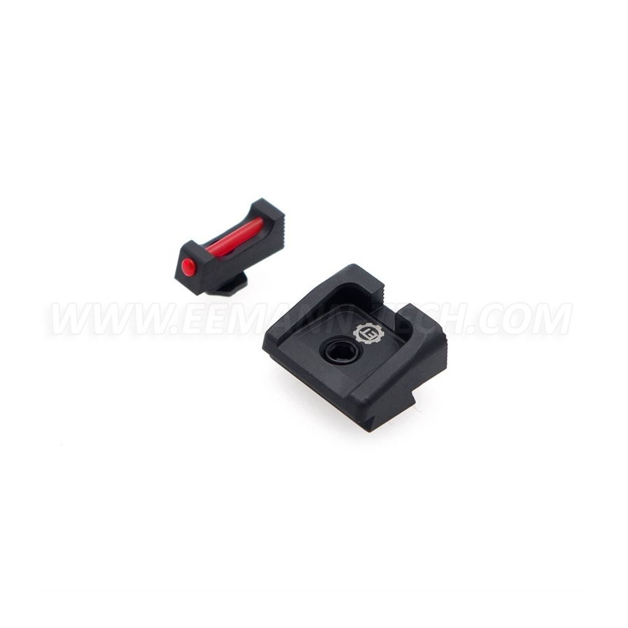 HAUSSE ET GUIDON FIBRE 1.5MM COMPETITON EEMANN POUR GLOCK EEMANN - 1