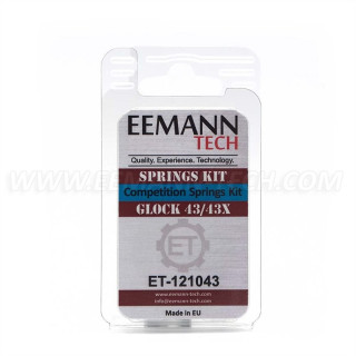KIT RESSORTS COMPETITION EEMANN POUR GLOCK 43/43X EEMANN - 3
