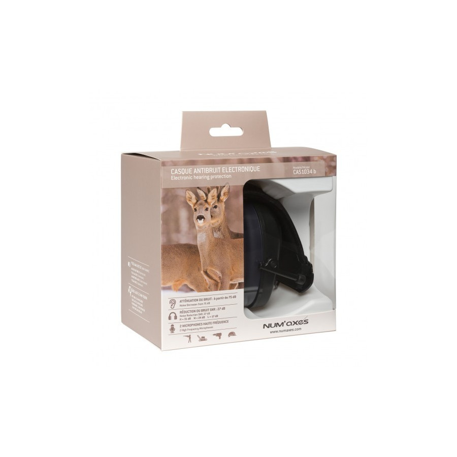 PACK NUM'AXES CASQUE ELECTRONIQUE + TALKIE TLK + CORDON MSA NUM'AXES - 6