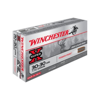 MUNITIONS WINCHESTER 30-30Win POWER POINT 170gr X20 WINCHESTER - 2