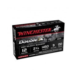 CHEVROTINE WINCHESTER DOUBLE X 12/70 9GRAINS X5 WINCHESTER - 1