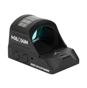 POINT ROUGE HOLOSUN REFLEX ELITE 507C - RETICULE VERT - 2 MOA HOLOSUN - 5
