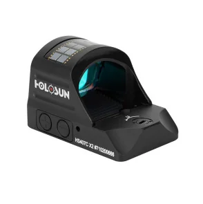 POINT ROUGE HOLOSUN REFLEX 407C X2 - RETICULE ROUGE - 2 MOA HOLOSUN - 3