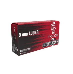 MUNITIONS FIOCCHI 9MM FMJ 115GR X50 FIOCCHI - 1